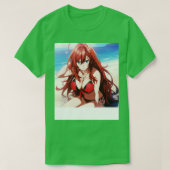 Rias Gremory Bikini T-shirt (Design voorkant)