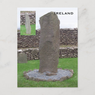 Riasc Stone, Kerry, Ierland Briefkaart