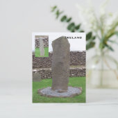 Riasc Stone, Kerry, Ierland Briefkaart (Staand voorkant)