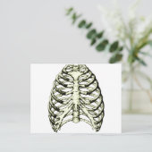 Rib Cage Bronze Briefkaart (Staand voorkant)