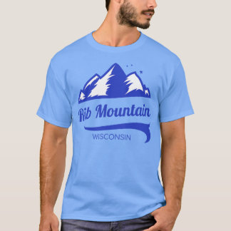 Rib Mountain ski Wisconsin 1 T-shirt
