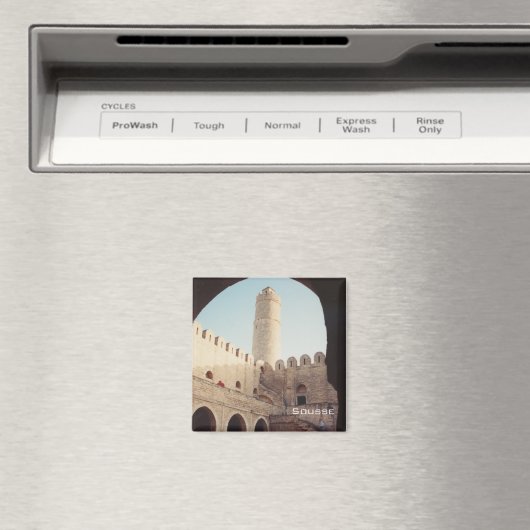 Ribat - Sousse - Tunesië Magneet (Insitu (Vaatwasser))