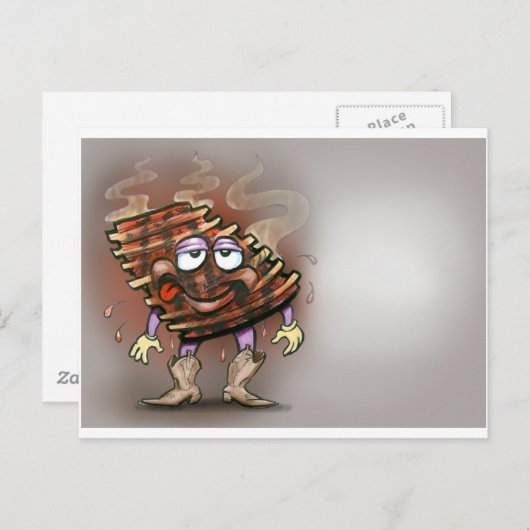 Ribben Briefkaart (Voorkant / Achterkant)