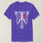 Ribben en hart 3 t-shirt (Design voorkant)