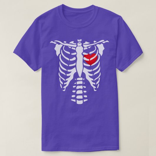 Ribben en hart 3 t-shirt (Design voorkant)