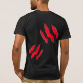 ribbenkooi t-shirt (Achterkant)