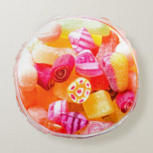 Ribbensnoeppot schattige kleurige snoepjes roze