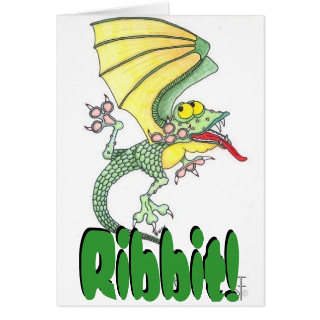 Ribbit! All-Occasion Card (Voorkant)