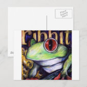 Ribbit Briefkaart (Voorkant / Achterkant)