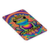 Ribbit en stralen Boho Frog Groovy Vibes uit Magneet (Rechterzijde)