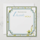 Ribbit Frog en Dragonfly Bedankt (Achterkant)