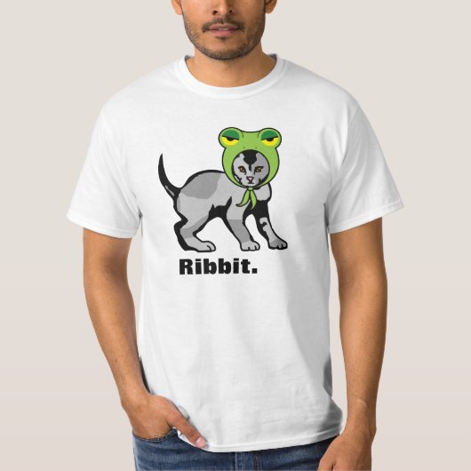 Ribbit LOLcat shirt (Voorkant)
