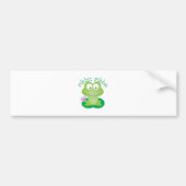 Ribbit Ribbit Bumpersticker (Voorkant)
