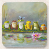 Ribbit Rivier Bier Onderzetter (Voorkant)