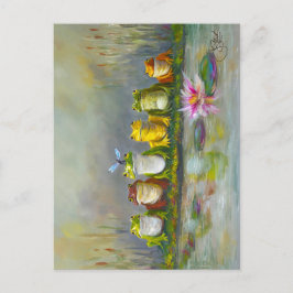 Ribbit Rivier Briefkaart