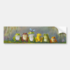 Ribbit Rivier Bumpersticker