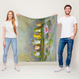 Ribbit Rivier Fleece Deken