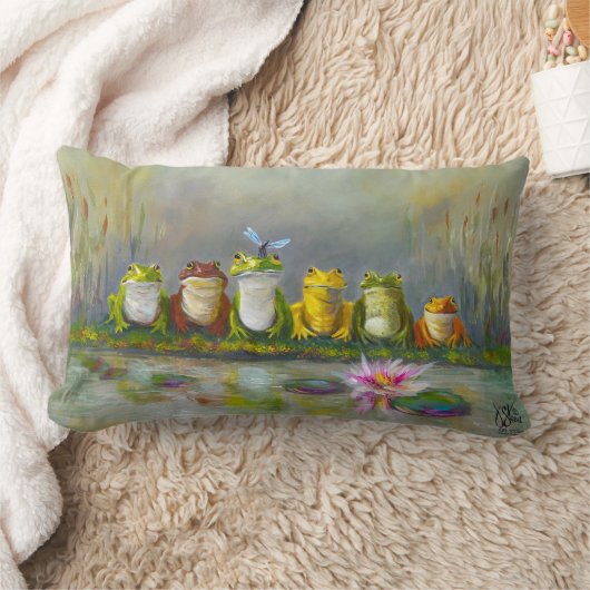 Ribbit Rivier Kussen (Deken)