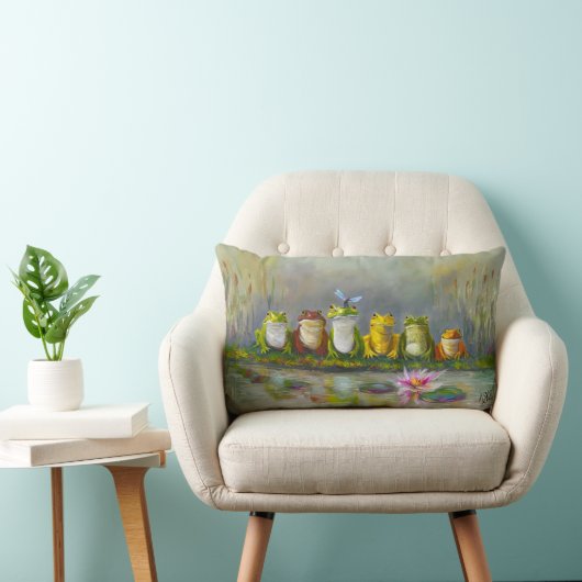 Ribbit Rivier Kussen (Stoel)