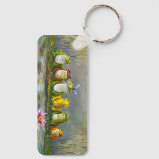 Ribbit Rivier Sleutelhanger (Achterkant)