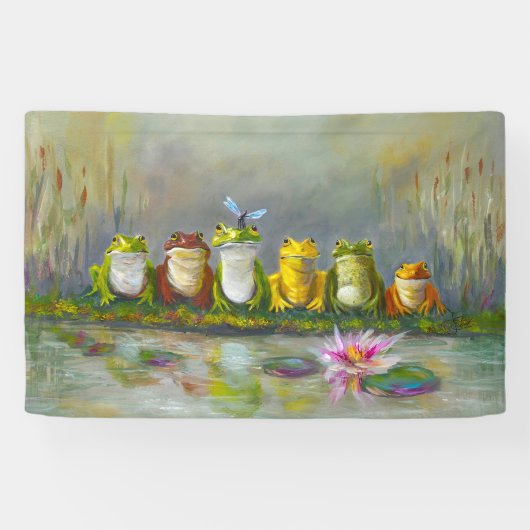 Ribbit Rivier Spandoek (Horizontaal)