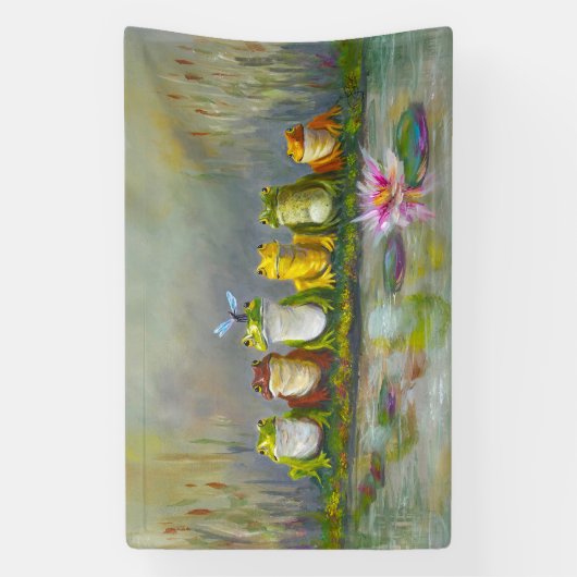 Ribbit Rivier Spandoek (Verticaal)