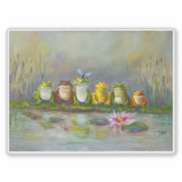 Ribbit Rivier Sticker