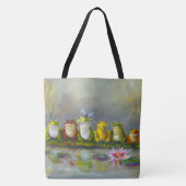 Ribbit Rivier Tote Bag (Voorkant)