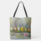Ribbit Rivier Tote Bag (Achterkant)