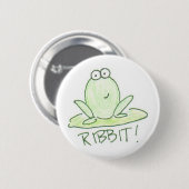 RIBBIT! RONDE BUTTON 5,7 CM (Voorkant /achterkant)