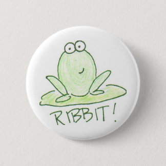 RIBBIT! RONDE BUTTON 5,7 CM