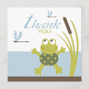 Ribbit Swimming Frog Bedankt
