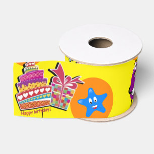 Ribbon, 6-jarig 6-jarig lintje grosgrain lint