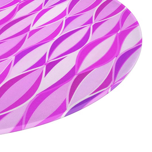 Ribbon-afdruk halverwege de eeuw - orchidee en vio snijplank (Hoek)