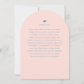 Ribbon Afstudeerder Arch Foto Afstuderen Kaart (Achterkant)