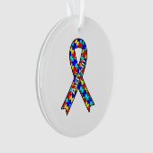 Ribbon Autisme Ornament (voorkant)