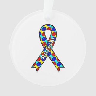 Ribbon Autisme Ornament