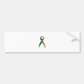 Ribbon Autismo Awareness Bumpersticker (Voorkant)