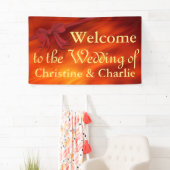 Ribbon Border red + je rug. en ideeën Spandoek (Insitu)