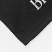 Ribbon Breast Cancer Survivor Christelijk Cross Fleece Deken (Hoek)