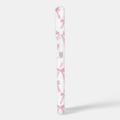 Ribbon coquette Roze Esthetische bogen gepersonali Case-Mate iPhone Case (Achterkant / Links)