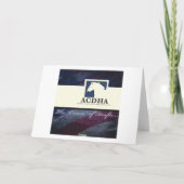 Ribbon Cream Christmas Kaart (Achterkant)
