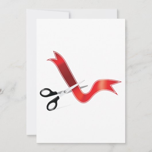 Ribbon Cutting Kaart (Voorkant)