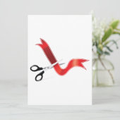 Ribbon Cutting Kaart (Staand voorkant)