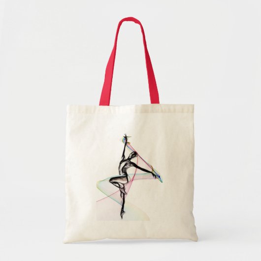 Ribbon Dancer Bag Tote Bag (Voorkant)