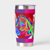 Ribbon Fairy's Day Out Geïsoleerde Drinkbeker (Links)