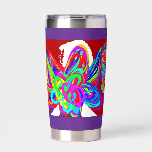 Ribbon Fairy's Day Out Geïsoleerde Drinkbeker (Voorkant)