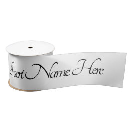 Ribbon / Gepersonaliseerd naam Satin Ribbon Satijnen Lint