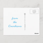 Ribbon Heart Briefkaart (Achterkant)