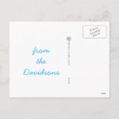 Ribbon Heart Feestdagenkaart (Achterkant)